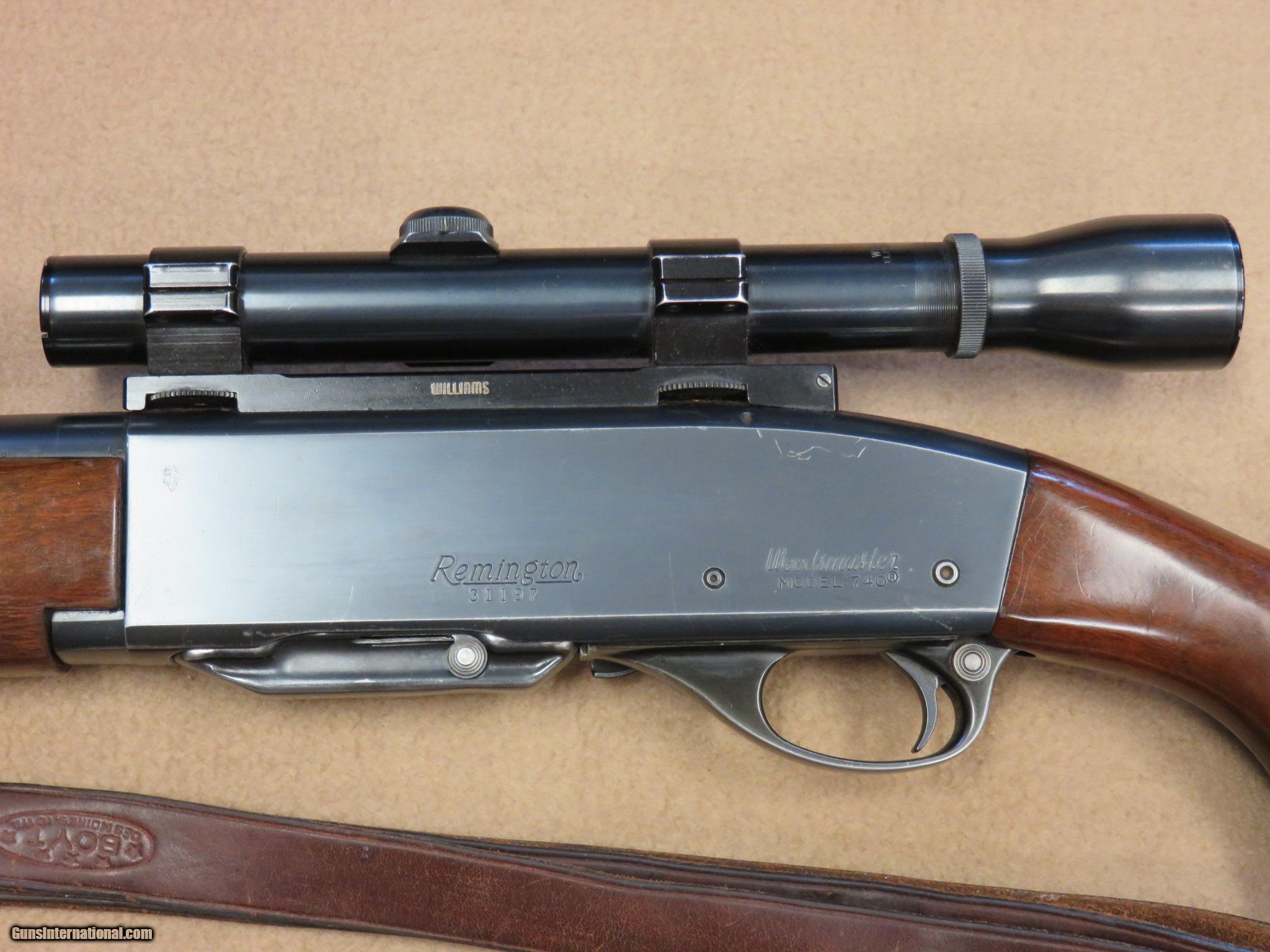 Numbers remington woodsmaster 740 serial Vintage Gun