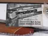1970 Browning Medallion Grade Mauser Rifle in 30-06 Caliber Like New In Box/Unfired!
SOLD - 3 of 25