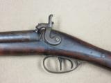 Antique Double Barrel Shotgun Converted to Double Rifle in .50 Caliber
SOLD - 7 of 25