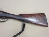 Antique Double Barrel Shotgun Converted to Double Rifle in .50 Caliber
SOLD - 8 of 25