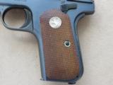 1925 Colt Model 1903 .32 ACP Pistol in 98%+ Condition
SOLD - 5 of 20