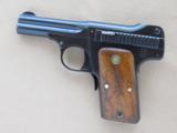 Smith & Wesson .35 Automatic Pistol (Model 1913), Cal. .35 S&W Auto
SOLD - 1 of 7