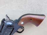 Ruger Blackhawk, 3-Screw Old Model .45 Long Colt, with .45 ACP Cylinder, 7 1/2 Inch Barrel, Like New with Box - 7 of 10
