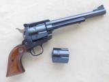 Ruger Blackhawk, 3-Screw Old Model .45 Long Colt, with .45 ACP Cylinder, 7 1/2 Inch Barrel, Like New with Box - 9 of 10