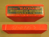 Ruger New Model Blackhawk, Cal. .30 Carbine
SOLD - 12 of 12