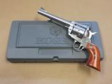 Ruger "Limited Edition" Blackhawk Convertible, Cal. .357 Magnum/9mm Cylinders, 6 1/2 Inch Barrel, Stainless Steel - 1 of 8