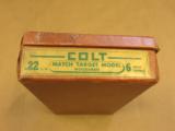  Colt Woodsman 2nd Series Match Target Model, Cal. .22 LR, 1954 Vintage, 6 Inch Barrel
SOLD - 12 of 13