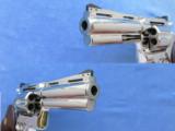 Colt Python, 1960 Vintage with Box, Nickel, Cal. .357 Magnum, 4 Inch Barrel, Appears Unfired
SOLD - 8 of 14