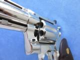 Colt Python, 1960 Vintage with Box, Nickel, Cal. .357 Magnum, 4 Inch Barrel, Appears Unfired
SOLD - 7 of 14