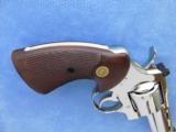Colt Python, 1960 Vintage with Box, Nickel, Cal. .357 Magnum, 4 Inch Barrel, Appears Unfired
SOLD - 5 of 14