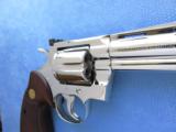 Colt Python, 1960 Vintage with Box, Nickel, Cal. .357 Magnum, 4 Inch Barrel, Appears Unfired
SOLD - 6 of 14