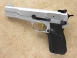 Browning Hi-Power Nickel/Silver Chrome Finish, Cal.
9mm, 1980 to 1985 Production, "Made In Belgium" Stamped
- 2 of 10