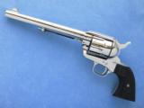 Colt Single Action Army, Nickel, Cal. 44-40, 7 1/2 Inch Barrel
SOLD - 3 of 11