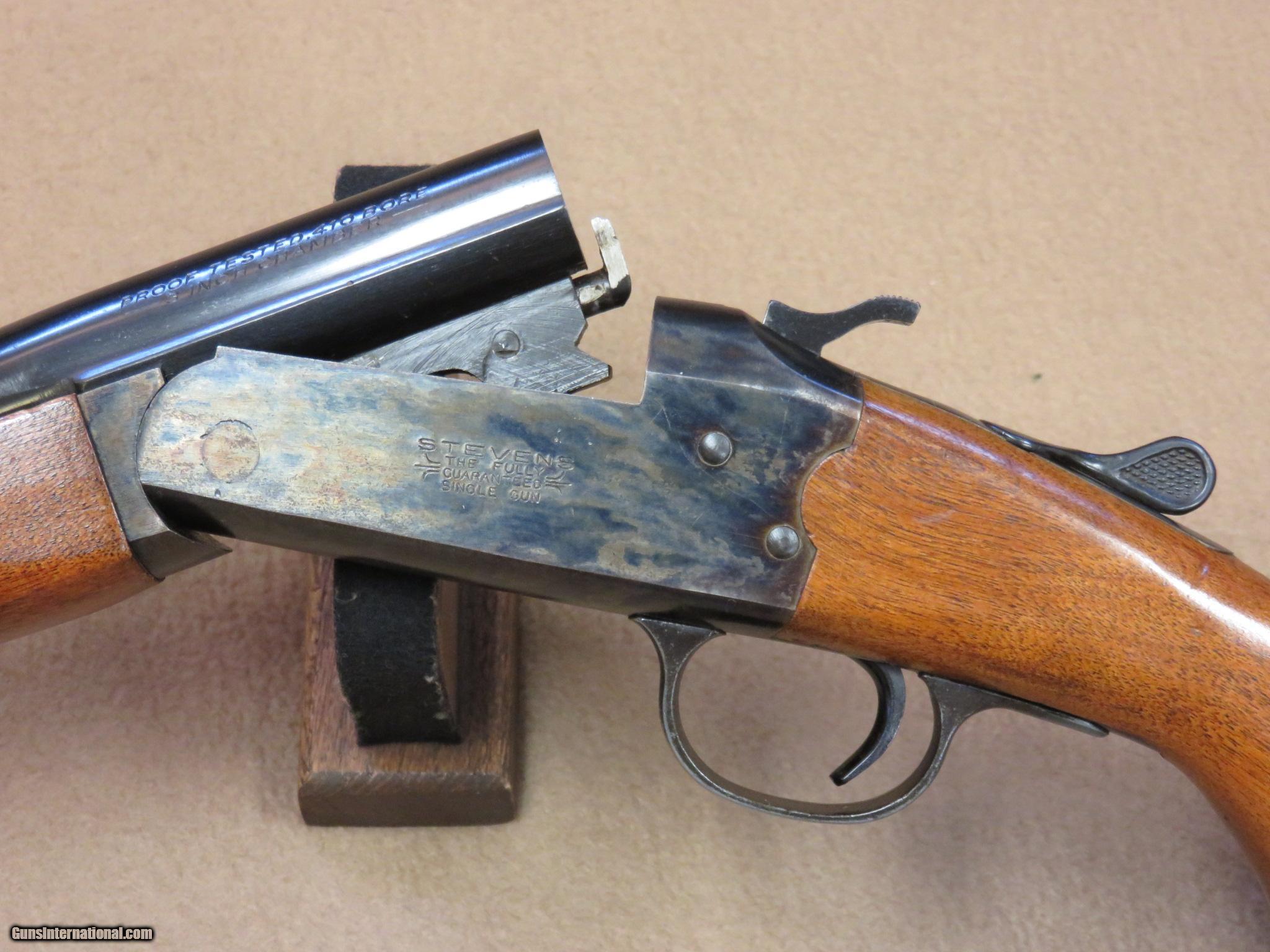 Vintage J. Stevens Model 107B .410 Gauge Youth Single Barrel Shotgun SOLD