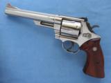 Smith & Wesson Model 29-2, 6 1/ 2 Inch, Cal. .44 Magnum, Nickel
SOLD - 1 of 6