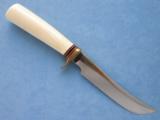  Randall Knife, #4 with Ivory Handle, Heiser Brown Button Sheath
- 3 of 9