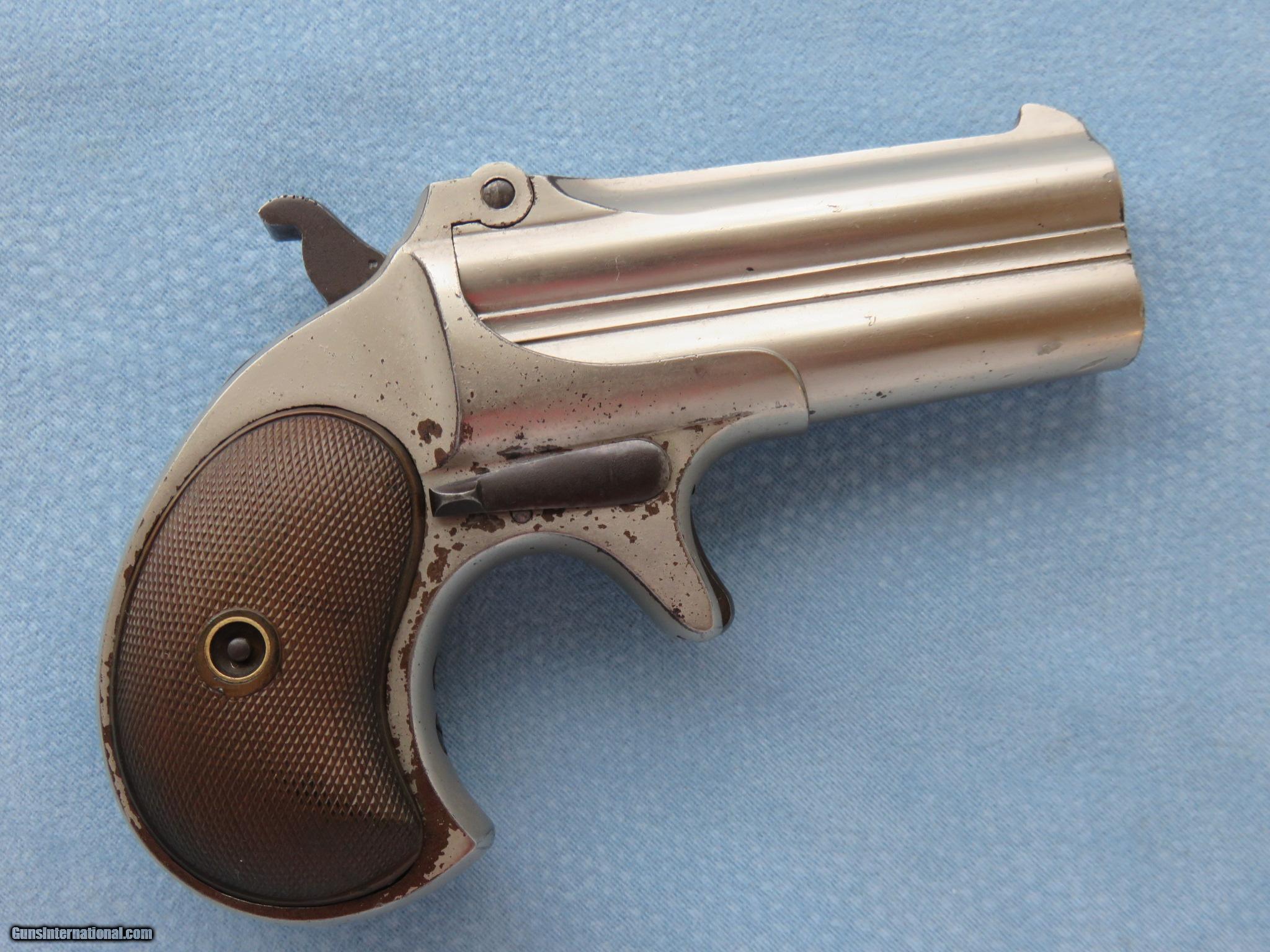 Antique Remington Double Derringer In 41 Rimfire