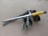 Original WWII German Heer (Army) Dress Dagger with Scabbard and Deluxe Hangers
REDUCED! - 2 of 19