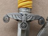 Original WWII German Heer (Army) Dress Dagger with Scabbard and Deluxe Hangers
REDUCED! - 13 of 19
