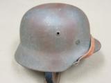 WWII German M35 Mediterranean Camo Helmet
- 2 of 13
