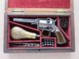 Remington Beals 1st Model Pocket Revolver .31 Caliber w/ Case and Tools - 22 of 25