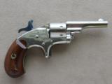 Colt Open Top Model .22 Revolver Mfg.1875 - Original Full Nickel Finish SALE PENDING - 21 of 25