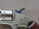 Colt Open Top Model .22 Revolver Mfg.1875 - Original Full Nickel Finish SALE PENDING - 3 of 25
