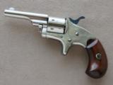 Colt Open Top Model .22 Revolver Mfg.1875 - Original Full Nickel Finish SALE PENDING - 2 of 25