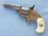 Colt Open Top, Nimschke Engraved, Pearl Grips, Cal. .22 RF, Gorgeous
SOLD - 8 of 9