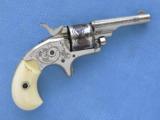 Factory Engraved Colt Open Top, Ivory Grips, Cal. .22 RF - 8 of 10