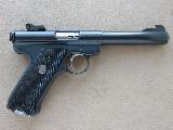 1980 Ruger Mk1 Target .22 Pistol w/ 2 Extra Mags & Checkered Walnut Ruger Target Grips - 6 of 25