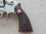 Walter Shannon Engraved Smith & Wesson Model 15-1 Mfg. in 1961 - 4 of 25