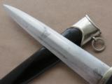  Model 1933 Boker Nazi SS Dagger with Scabbard, WWII - 10 of 14