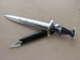  Model 1933 Boker Nazi SS Dagger with Scabbard, WWII - 5 of 14