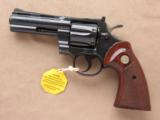 Colt Python, Cal. .357 Magnum, 4 Inch Barrel, Blue Finish
SOLD - 1 of 7