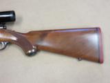 Scarce Ruger Model 77 in .35 Whelen w/ Tang Safety & Nikon Scope - 7 of 25