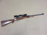 Scarce Ruger Model 77 in .35 Whelen w/ Tang Safety & Nikon Scope - 1 of 25
