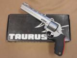 Taurus "Raging Bull", Stainless Steel, Cal. .44 Magnum, 8 3/8 Inch Ported Barrel
- 1 of 11