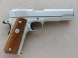 Colt Mark IV 70 Series 1911 Scarce Two-Tone Satin Nickel/Blue Mfg. in 1983
SOLD - 6 of 25