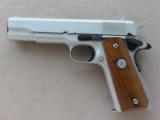Colt Mark IV 70 Series 1911 Scarce Two-Tone Satin Nickel/Blue Mfg. in 1983
SOLD - 1 of 25