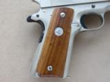 Colt Mark IV 70 Series 1911 Scarce Two-Tone Satin Nickel/Blue Mfg. in 1983
SOLD - 9 of 25
