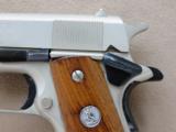 Colt Mark IV 70 Series 1911 Scarce Two-Tone Satin Nickel/Blue Mfg. in 1983
SOLD - 5 of 25