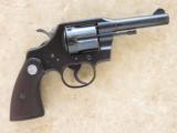  Colt Official Police, Cal. .38 Special, 4 Inch Blue
- 2 of 7