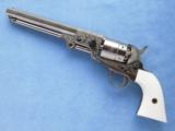 Traditions 1851 Navy Revolver, Nickel with Laser Engraving, .44 Caliber Percussion, Copy of Colt - 2 of 10
