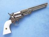 Traditions 1851 Navy Revolver, Nickel with Laser Engraving, .44 Caliber Percussion, Copy of Colt - 10 of 10