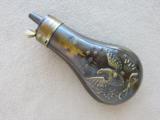 Vintage Powder Flask for
a Colt .28 Caliber Root Percussion Revolver
- 1 of 7