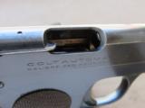 1936 Colt Model 1908 Hammerless .380 ACP Pistol - 24 of 25