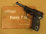 Walther P-38 Post War, High-Polish Blue Finish, Cal. 9mm
- 1 of 12