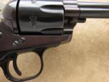  Ruger Blackhawk, 3-Screw Flattop, Type 1, 2nd Year Production, Cal. .357 Magnum, 4 5/8 Inch Barrel
SOLD - 11 of 11