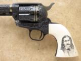 Colt Single Action Army, Engraved by Wayne D'Angelo, Ivory Grips,
Cal. .38-40, Beautiful Gun
- 7 of 14